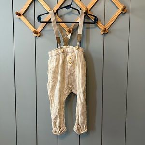 H&M suspenders EUC 12 months